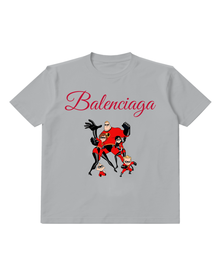 Light Gray Heroes in Motion Graphic T-Shirt - front product view