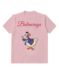 Blush Pink Purple Coat Duck Graphic T-Shirt - front product view