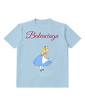 Sky Blue Blue Dress Daydream Graphic T-Shirt - front product view