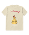 Ivory Golden Ballroom Princess Graphic T-Shirt - front product view