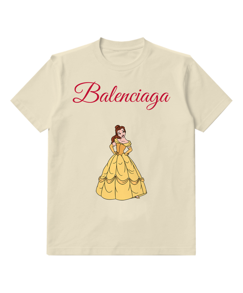 Ivory Golden Ballroom Princess Graphic T-Shirt - front product view