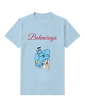 Sky Blue Blue Genie Companion Graphic T-Shirt - front product view
