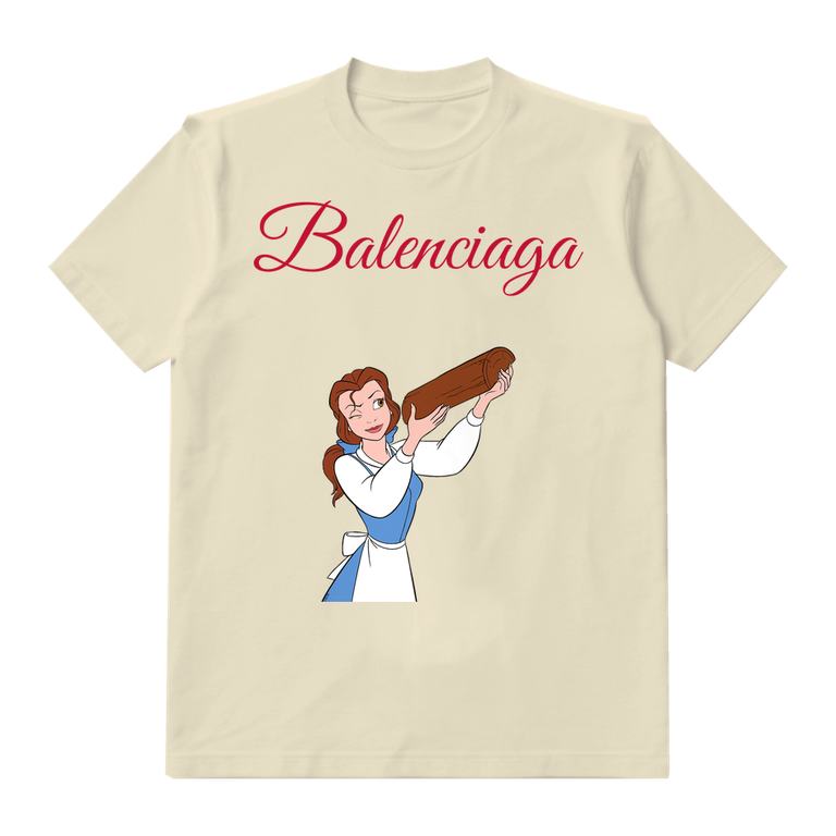 Ivory Raised Bread Basket Graphic T-Shirt - front product view