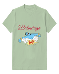 Sage Green Genie Comic Burst Graphic T-Shirt - front product view